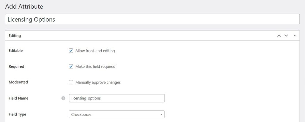 Adding custom listing fields.