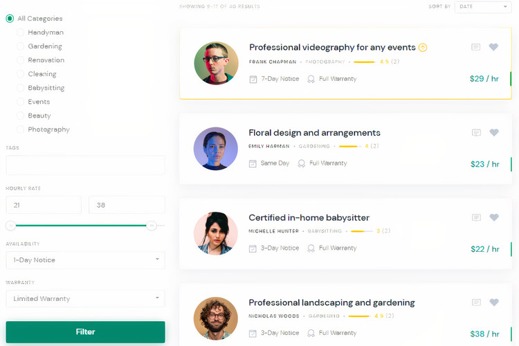Freelance marketplace WordPress theme.