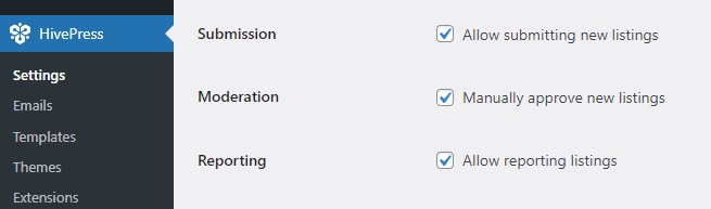 Setting Up HivePress.