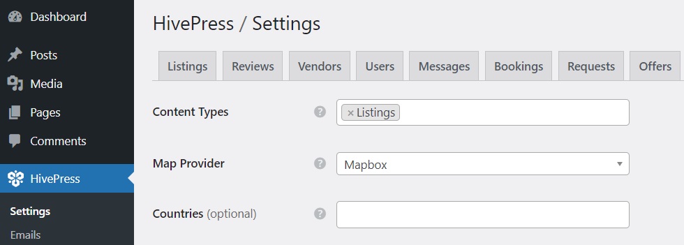 Setting up a geolocation feature.