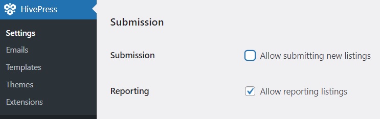 Setting up listings in HivePress.