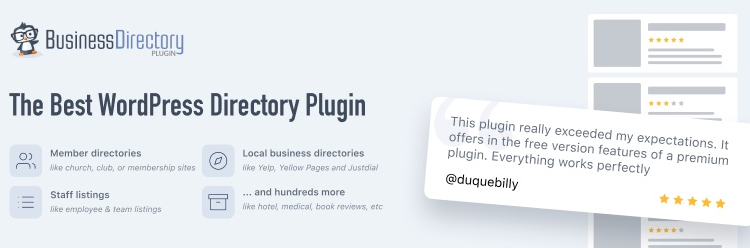 Business Directory Plugin.