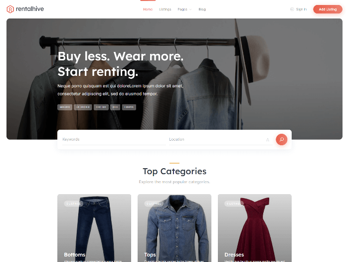 RentalHive screenshot