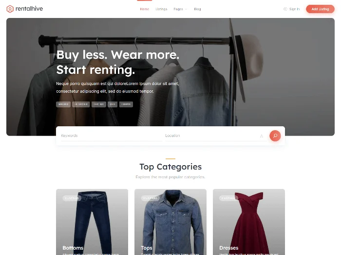 RentalHive screenshot